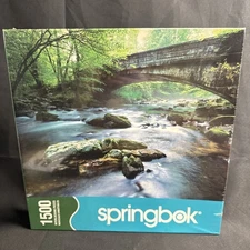 2007 Springbok Puzzle 1500 Pieces “Floating Time” Jigsaw Puzzle SEALED