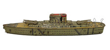 Vintage Marx USS Washington Battleship Tin Toy