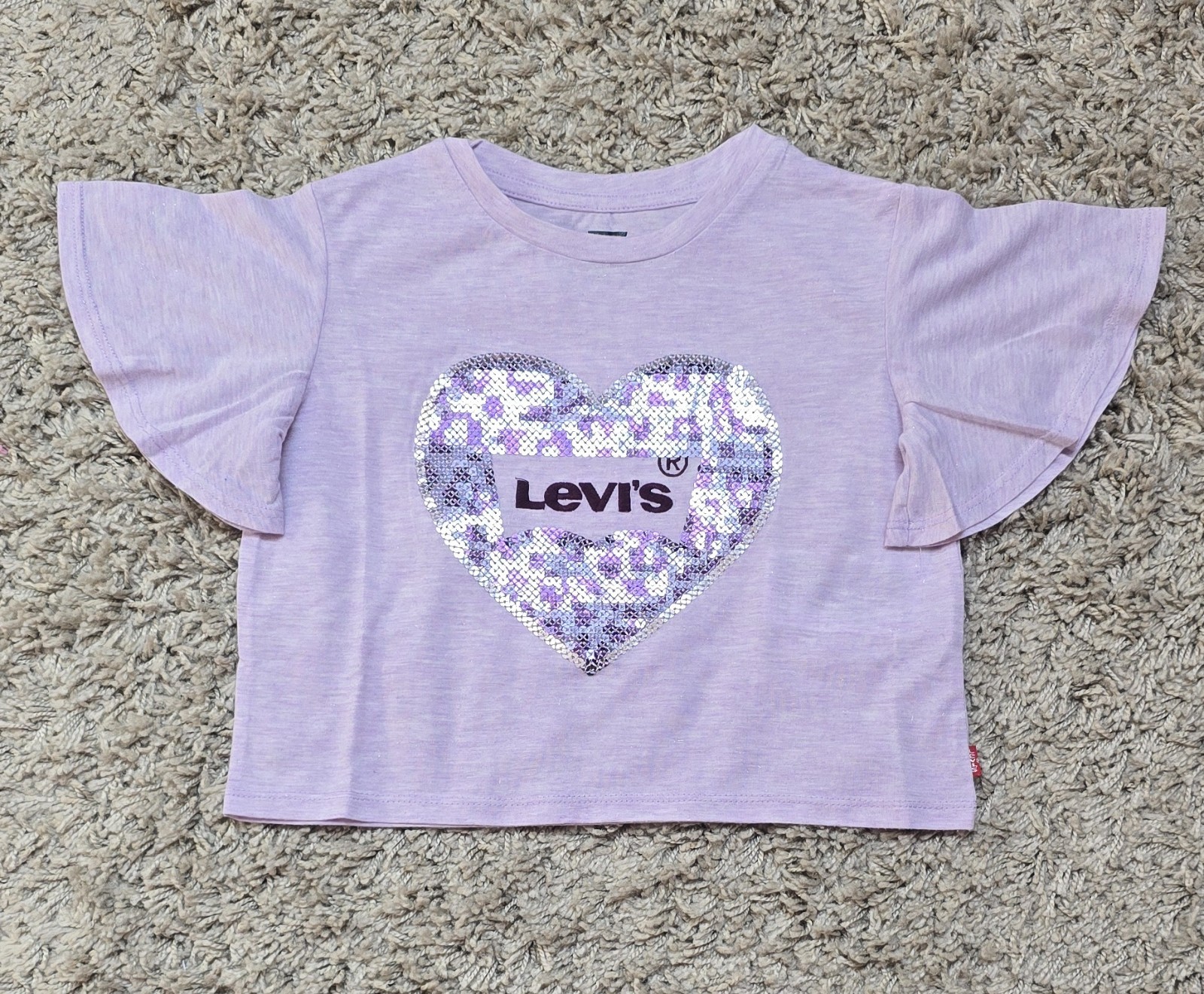 Levi's Blue Bay Girl's T-shirt top hat bundle set size 3-4 years image 9