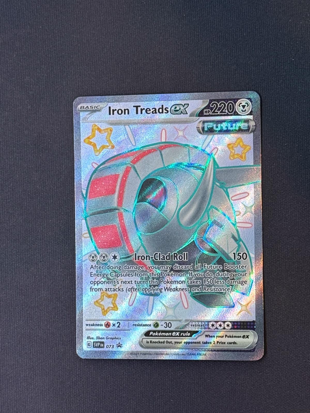 Iron Treads ex 073 Holo Promo Scarlet & Violet Promo Pokemon Near Mint
