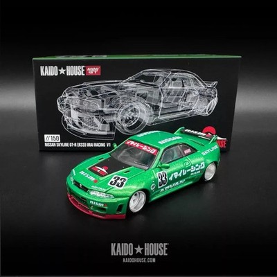 Mini GT - Kaido House Nissan Skyline GT-R R33 Imai Racing V1 #150- Neu OVP