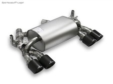 Remus Sportauspuff +Klappenstrg f�r BMW 3er M3 F80 je 2x102mm rund aus Carbon