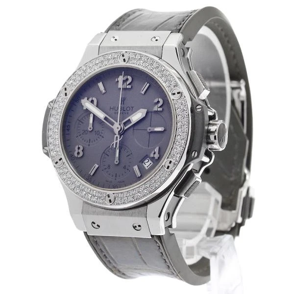 Hublot — Hublot Big Bang Earl Grey 342.ST.5010.LR.1104 44mm SS Gray Dial Watch #C1725