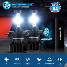 4 Side H4 9003 HB2 LED Headlight Bulb Kit High Low Beam Super Bright 6000K White
