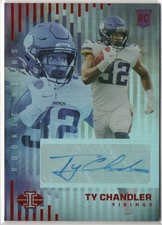Ty Chandler 2022 Panini Illusions Rookie Autograph Card #RS-TC AUTO