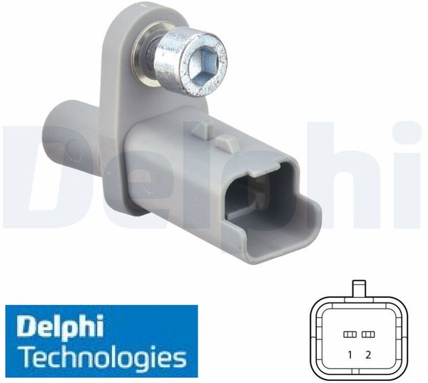 Delphi SS20767 Sensor FüR Raddrehzahl Abs Sensor Raddrehzahl-image