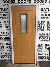 NEW EXTERNAL OAK SOLID CORE COMPOSITE DOOR 920x2130mm *2036