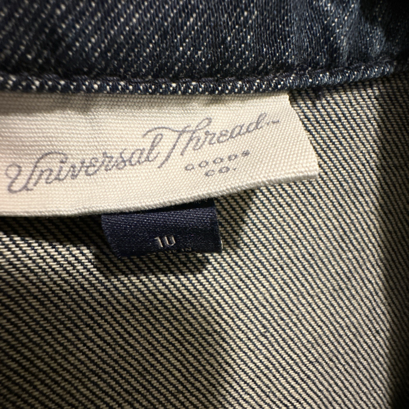 Universal Thread Jean Button Up Romper Women’s Si… - image 9