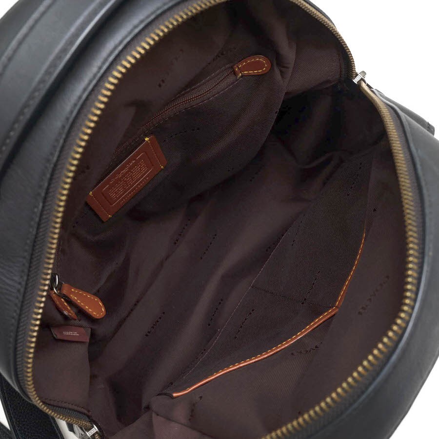 COACH Campus Backpack With Patchwork Black Used F… - image 7