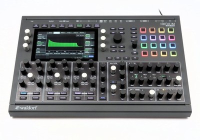 Waldorf Iridium 16-stimmig Desktop Synthesizer + Decksaver NEUw + 2J GARANTIE