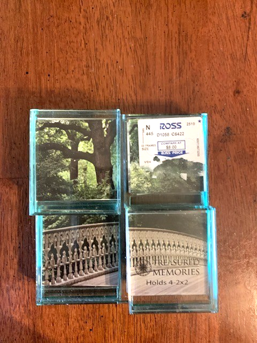 Super Thick Glass Block Picture Frames, 4 x 6, Set of 2 - Picture 10 of 12