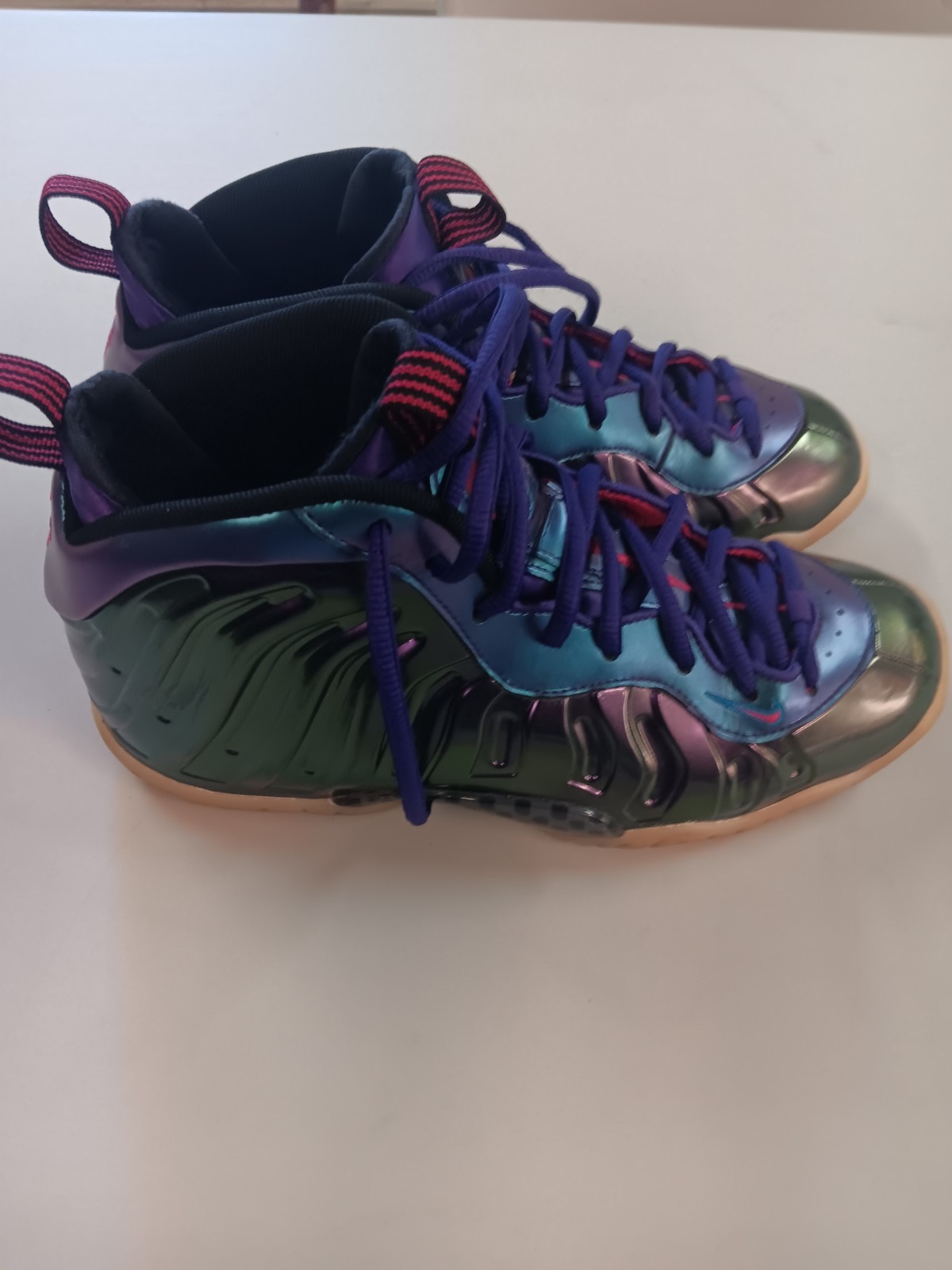 Nike Air Foamposite One Iridescent Purple Galaxy 6Y Shoes 64