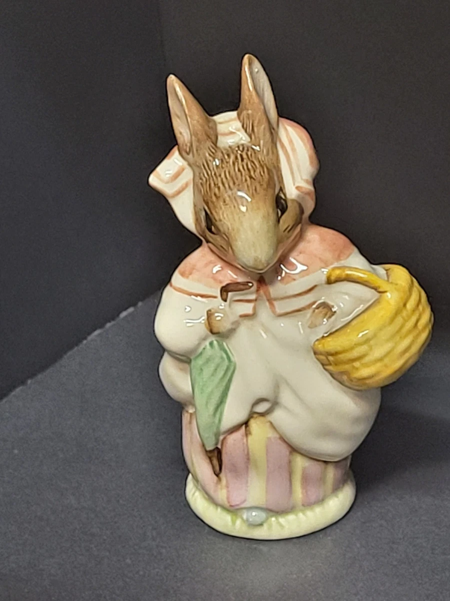 彫刻・オブジェ Beatrix potter antique objet Vintage Border Fine Arts the World of Beatrix Potter Figurine Mr