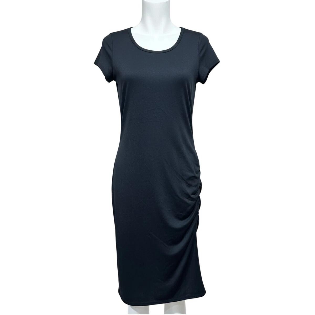 green emerald velvet dress Lexi Short Sleeve Fit & Flare Midi Dress  Marine Layer