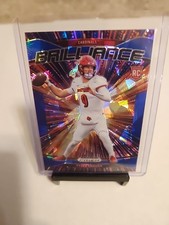 2025 Panini Prizm Draft Picks Tyler Shough Rookie BRILLIANCE Blue Ice 59/149