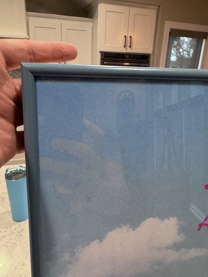 De colección Vibrante Dayton Ohio 'casi paraíso' Años 90 Bil Myers Impresión Póster Enmarcado Foto 3 de 4