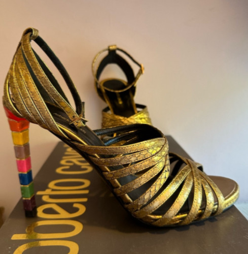 roberto cavalli sandals