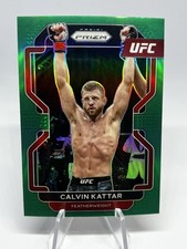 2022 Panini Prizm UFC - Calvin Kattar #169 Green Prizm