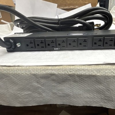 Tripp Lite PDUMH30 Power Distribution Panel 12 Outlet 120V 24A Rack Mount Black