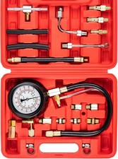 0-140psi Fuel Pressure Tester Kit With Multi-size Adapters For Cars Trucks 0-140psi Fuel Pressure Tester Kit With Multi-size Adapters For Cars Trucks
