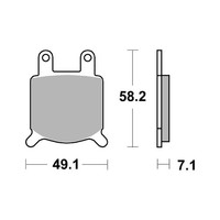 Pastiglie Brembo Genuine 07GR0204