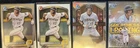 2025 Bowman Chrome Konnor Griffin 4 Card Lot (Paper, Chrome, 2 inserts)