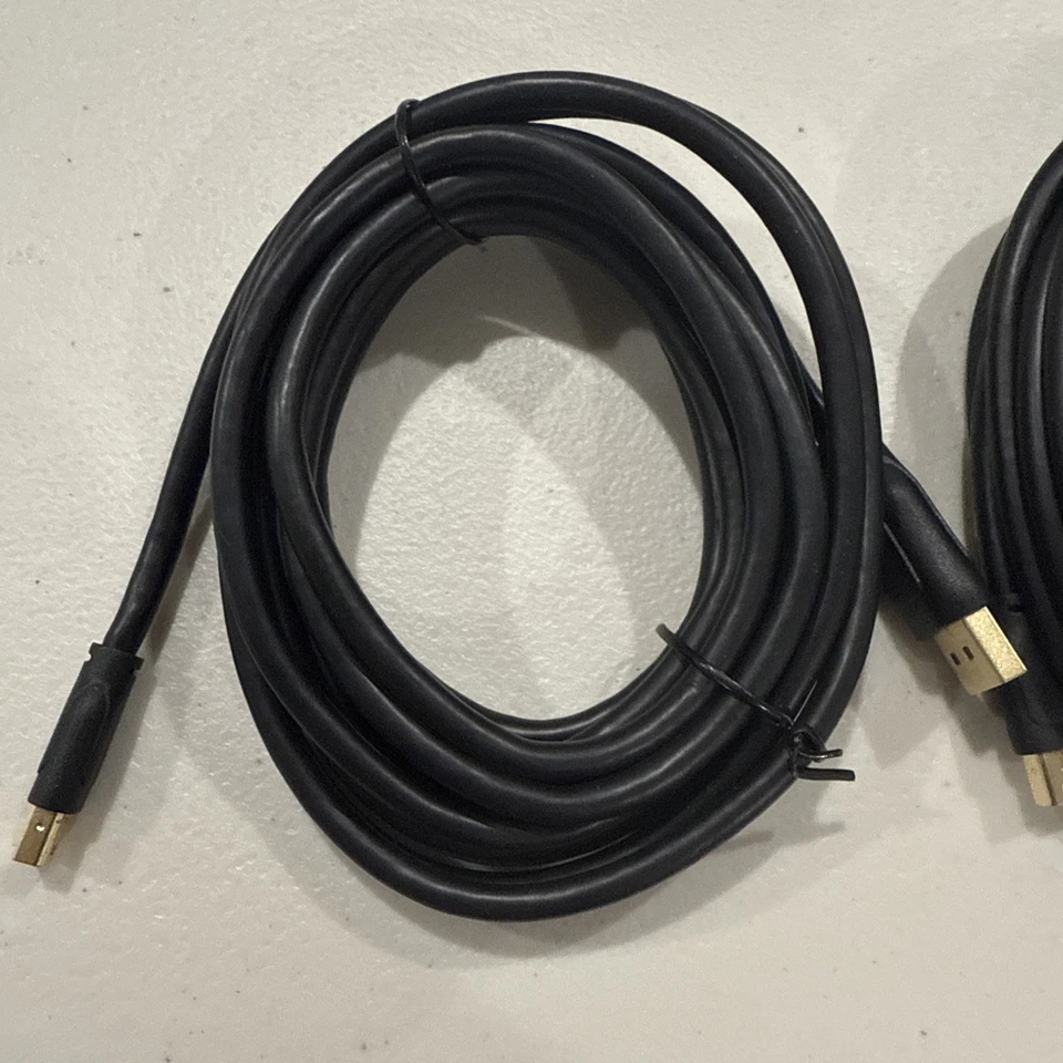 2 Pack 10ft Mini DisplayPort DP to HDMI Converter Adapter Cable fits Thunderbolt - Image 3 of 3