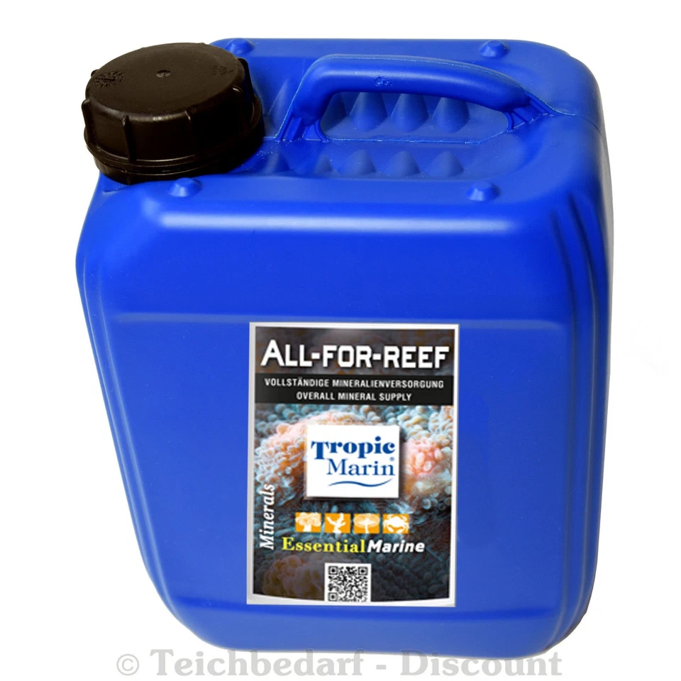 Tropic Marin ALL FOR REEF 5 Ltr Mineralstoffe Spurenelemente Meerwasser Aquarium