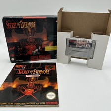 Secret of Eve SNES Big Box Set mit Spieleberater - CIB - guter Zustand