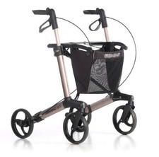 Rollator Gemino 30 Leichtgewicht-Rollator Gehhilfe faltbar aus Aluminium leicht