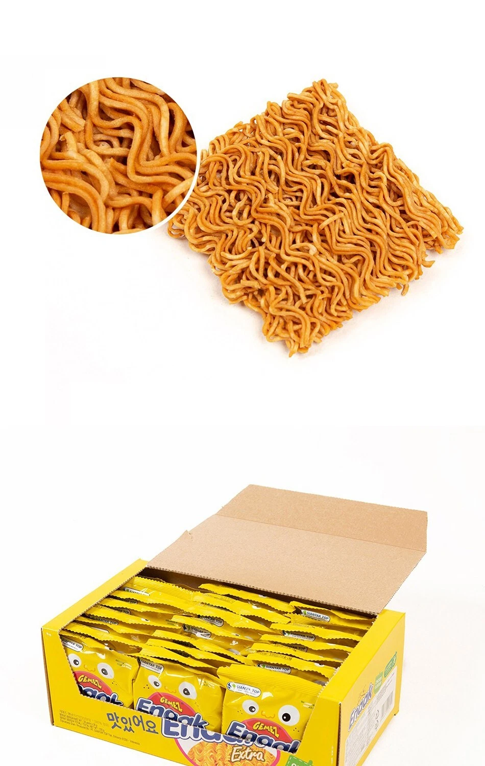 GEMEZ] ENAAK EXTRA NOODLE SNACK CHICKEN FLAVOUR [30gX24EA] | eBay