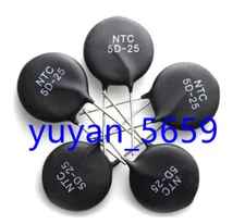 5PCS NEW FOR NTC THERMISTOR NTC5D-25 #643 LY
