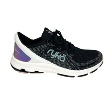 Ryka Devotion X Lace Up Walking Sneakers Blac...
