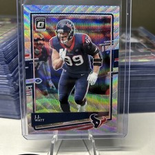 2020 Panini Donruss Optic - Wave Prizm #43 J.J. Watt /199