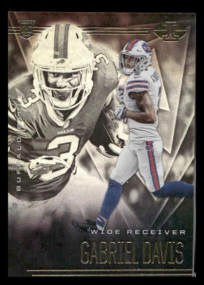 2020 Panini Illusions #43 Gabriel Davis Rookie Buffalo Bills