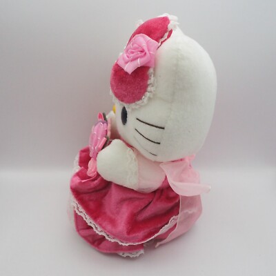 HELLO  キティ  DENPO D2604B Hello Kitty Sanrio NTT Denpo Flower 2014 Plush 8