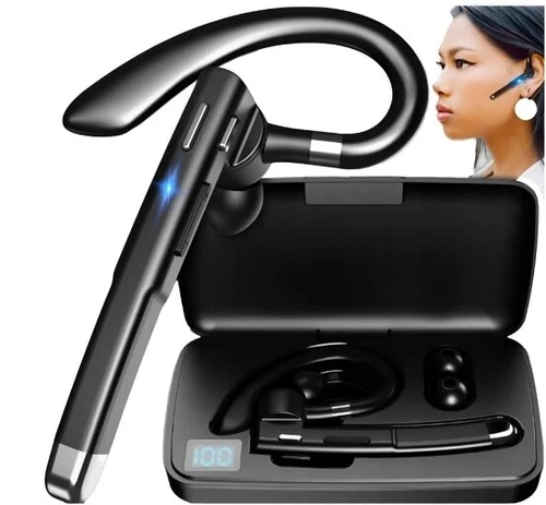 Wireless Bluetooth Kopfhörer Stereo Kabellos Headset Ohrhörer Mikrofon für Handy - Bild 5 von 15