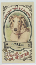 Borzoi - 2019 Topps Allen & Ginters Mini Parallel  #CC-8  - Collectible Canines