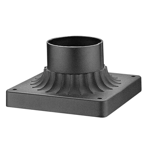 Filament Design Pier Mounts Black 5.75 inch Aluminum Outdoor Pier Mount Base - Picture 1 of 2