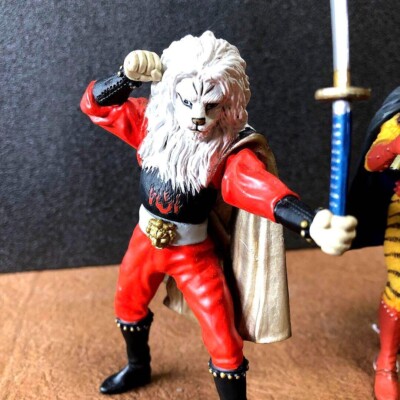 CHOJIN HERO DENSETSU LEGEND figure lion maru tiger joe konami | eBay