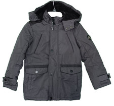 Urban Republic Boys Black Removable Hood Coat Size 5/6 NEW
