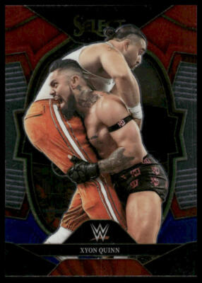 2023 Panini Select WWE #6 Xyon Quinn Red & Blue