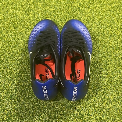 New Nike Magista Opus II 2 SG-PRO Size 6 Soccer Cleats Black Blue
