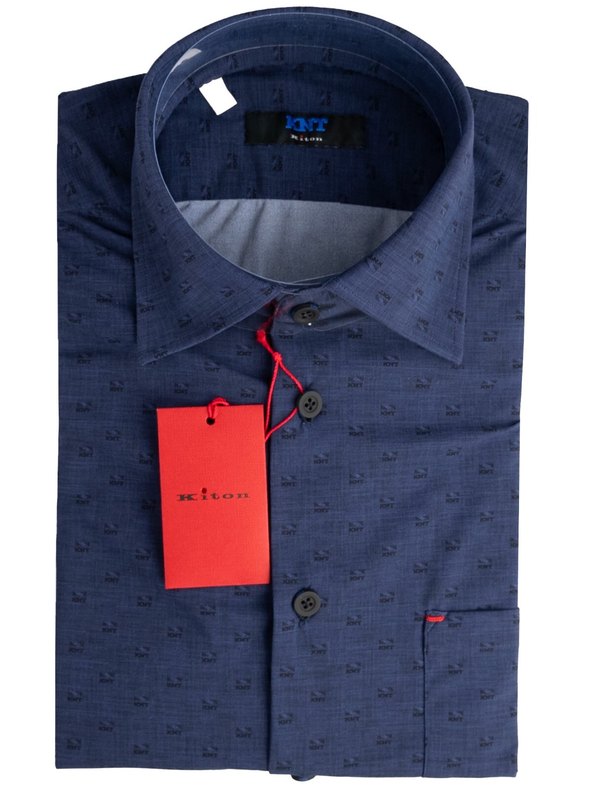 НОВАЯ РУБАШКА KNT KITON PA EA РАЗМЕР 15 - 15,5 US 38 - 39 EU S SKX54