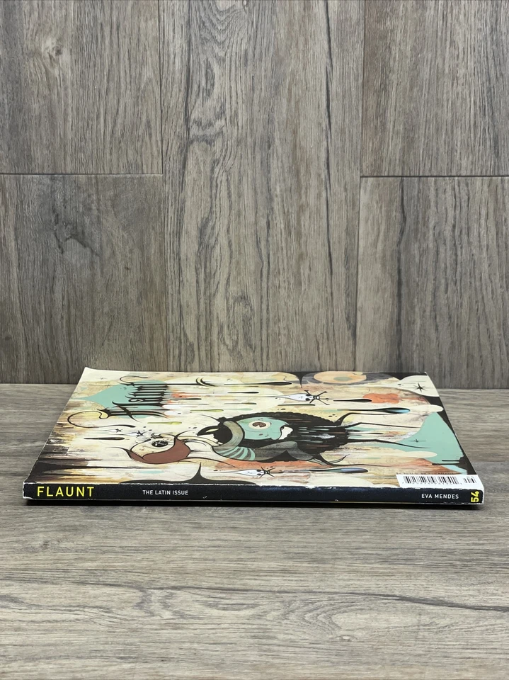 EVA MENDES FLAUNT #54 THE LATIN ISSUE MICHELLE RODRIGUEZ ALEXIS BLEDEL Foto 4 de 4