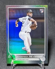 Anderson Severino Rainbow Foil Rookie Card RC 2022 Topps Update #US265 White Sox