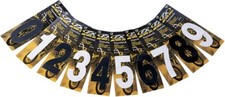 Factory Effex Standard Number 8in. No.4 - Bla...