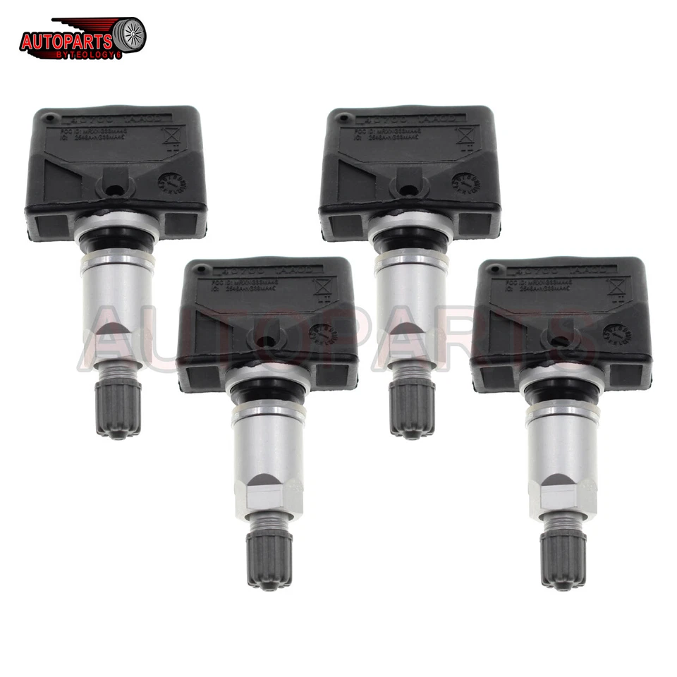 4 sensores de monitor de presión de neumáticos TPMS para Infiniti FX35 FX45 G35 M35 M37 M45 M56 Foto 4 de 4