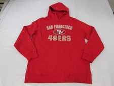 New -Minor Flaw- San Francisco 49ers Youth Size XL XLarge Red Hoodie