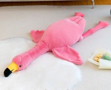 Pink Flamingo Bird 27" Pillow Stuffed Animal Plush Toys Toddler Doll Kids Gifts